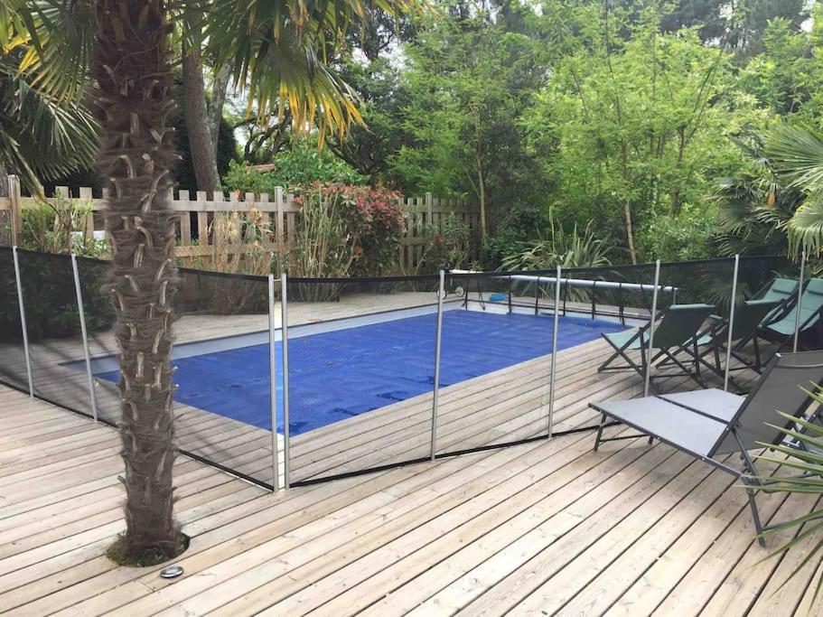 Villa Arcachon 12 Pers Avec Piscine Chauffee 1 Mai Au 30 Sept 外观 照片